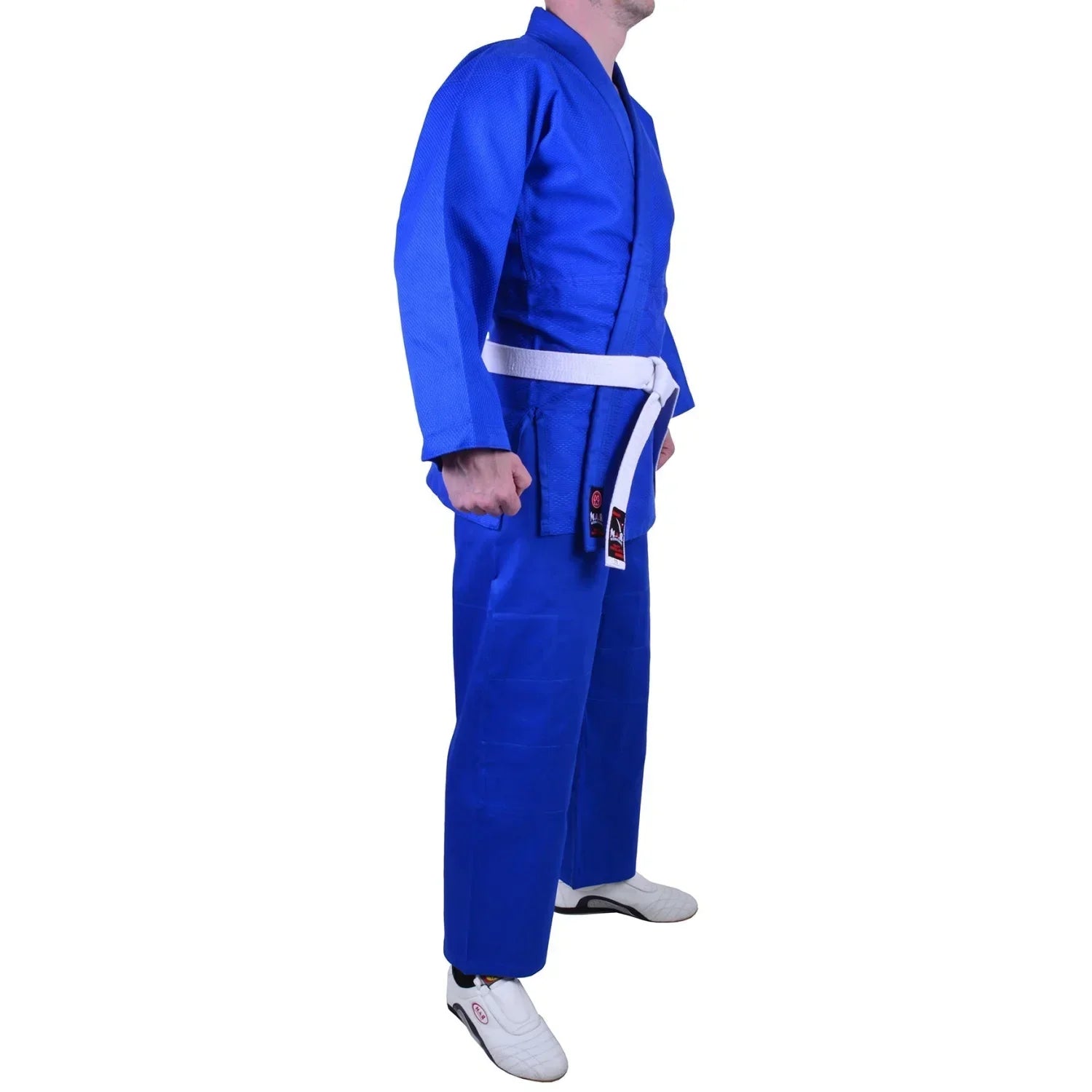 MAR-024A | Lightweight Blue Judo/Jiu-Jitsu Uniform for Beginner Students + FREE BELT - Uniforms