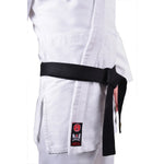 MAR-025 | Mediumweight White Judo/Jiu-Jitsu Uniform For Intermediate Students + FREE BELT - Uniforms