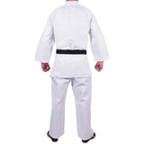 MAR-025 | Mediumweight White Judo/Jiu-Jitsu Uniform For Intermediate Students + FREE BELT - Uniforms