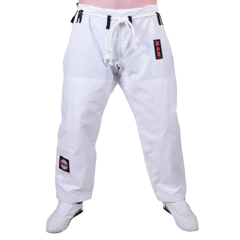 MAR-031D | White BJJ Trousers - Trousers
