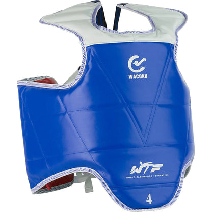 MAR-033 | Red & Blue Taekwondo Reversible Chest Guard - WT Approved - Body Item