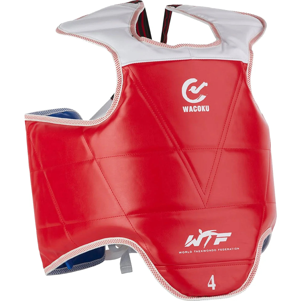 MAR-033 | Red & Blue Taekwondo Reversible Chest Guard - WT Approved - Body Item