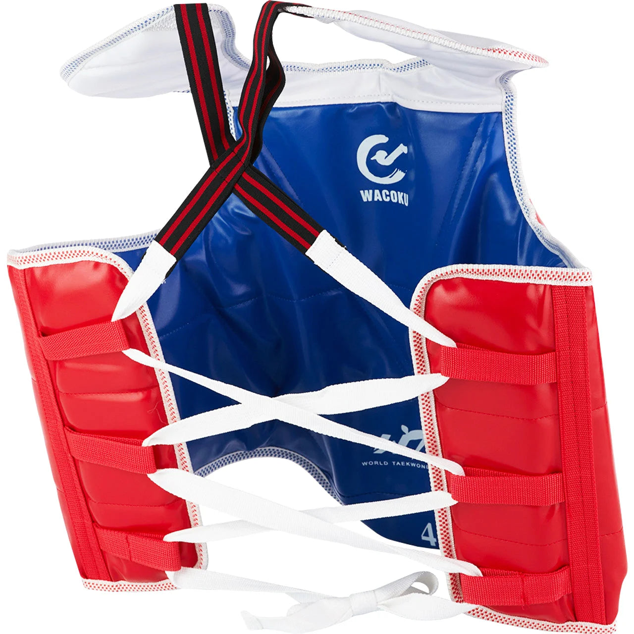 MAR-033 | Red & Blue Taekwondo Reversible Chest Guard - WT Approved - Body Item
