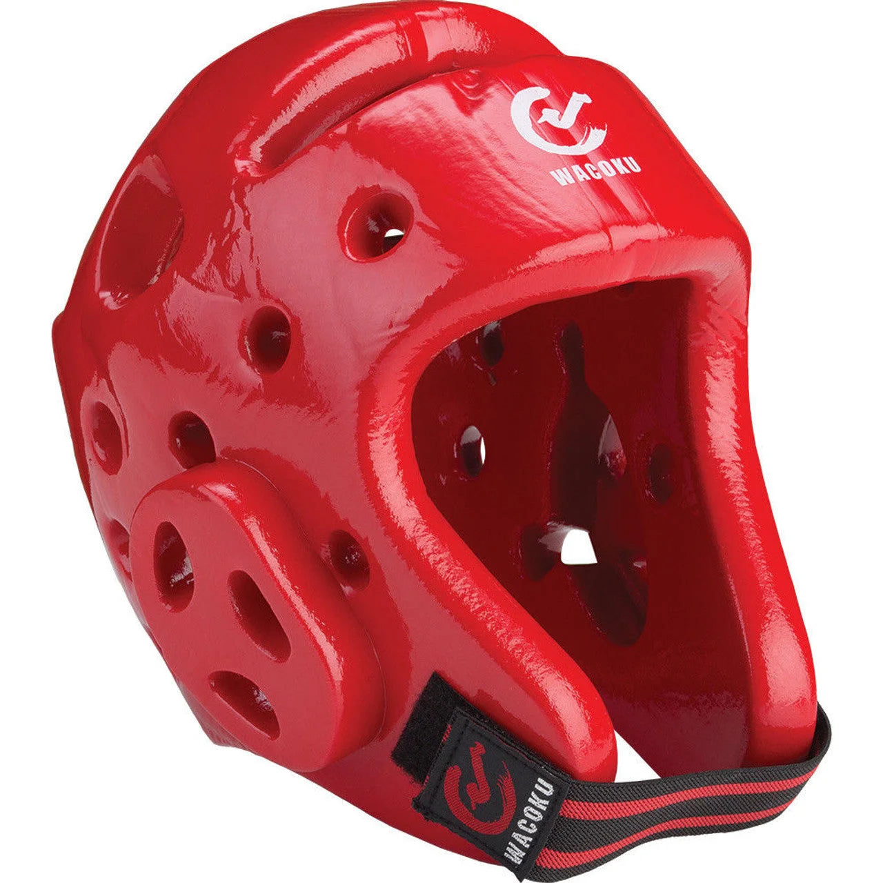 MAR-036A | WT Approved Red Taekwondo Head Guard - Head Guard