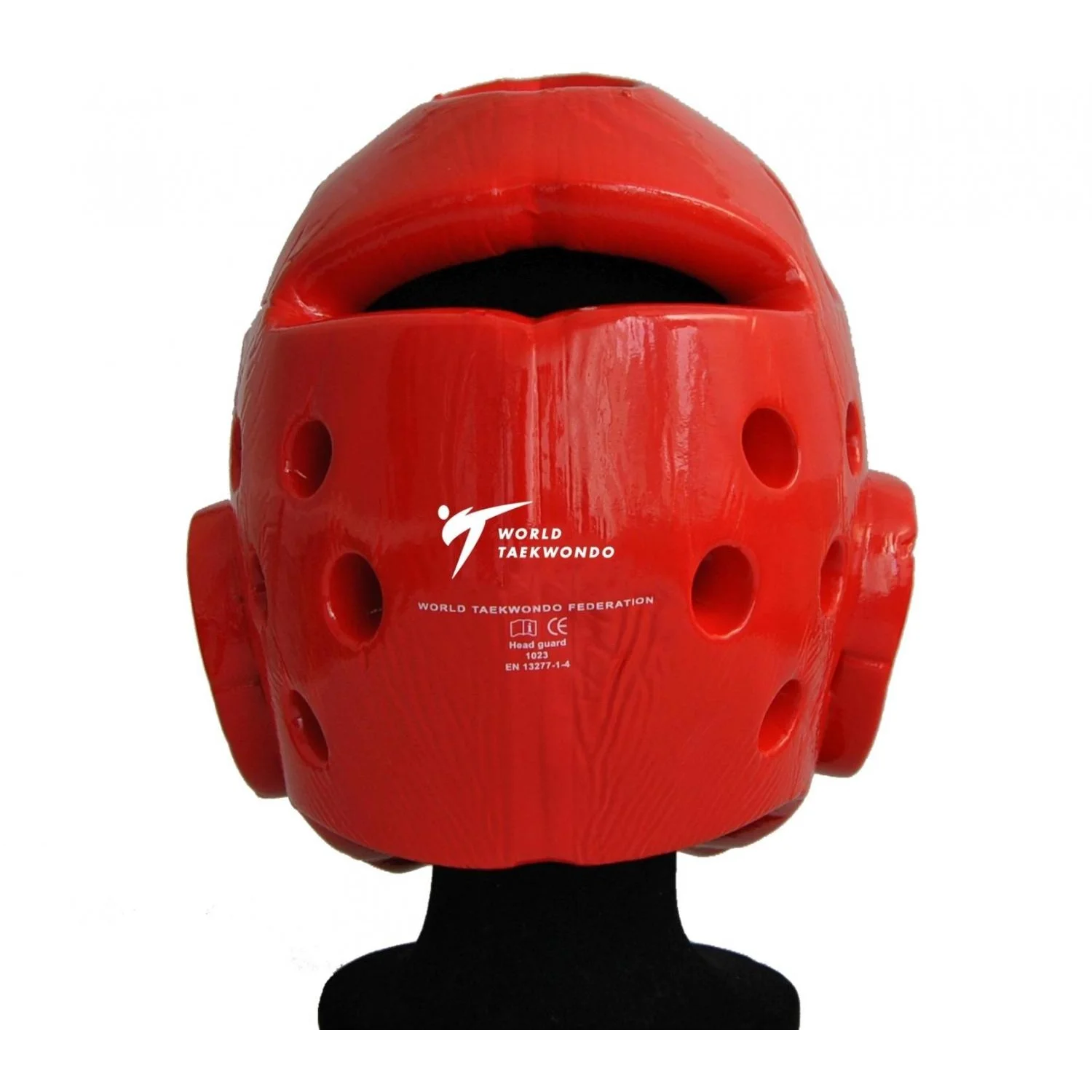 MAR-036A | WT Approved Red Taekwondo Head Guard - Head Guard