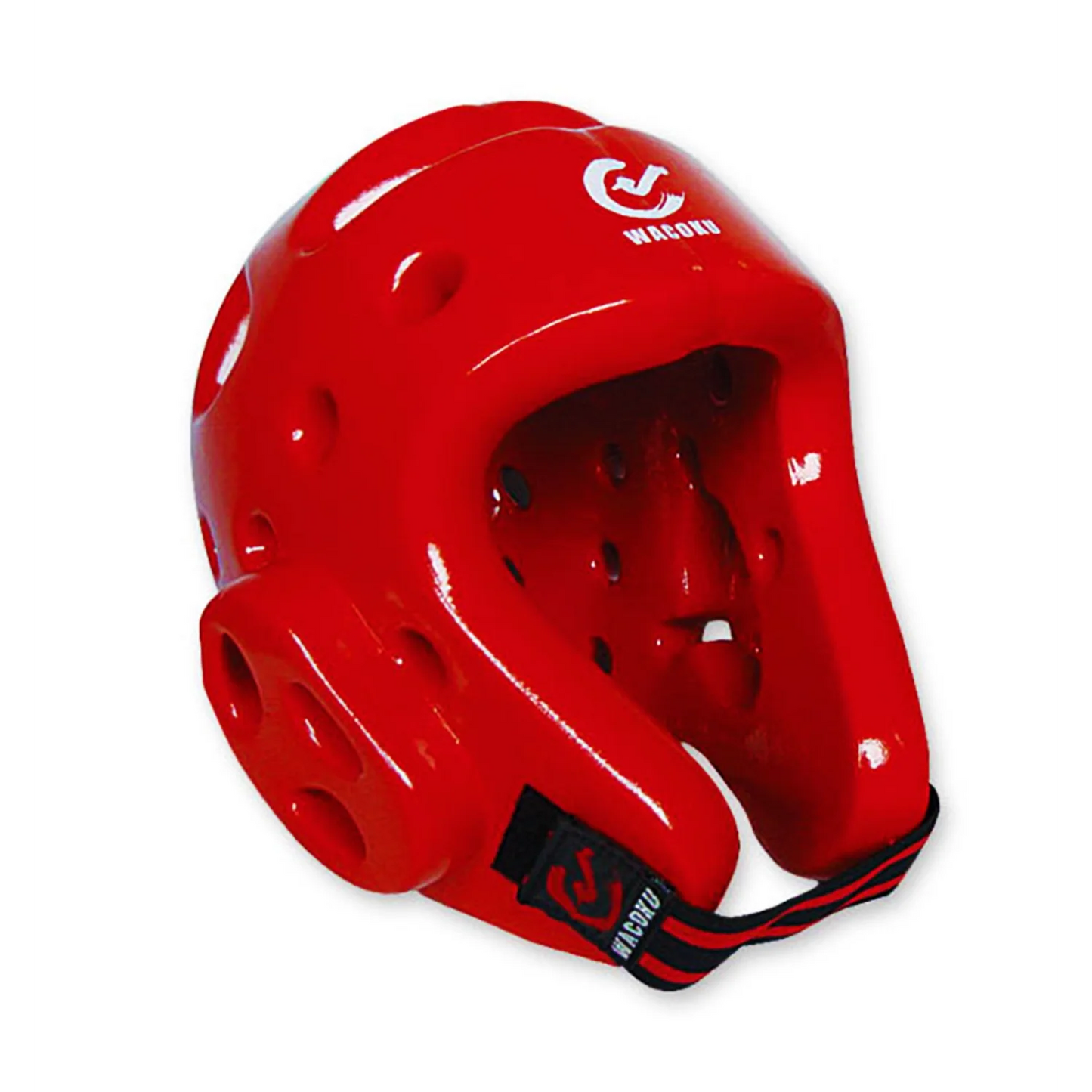 MAR-036A | WT Approved Red Taekwondo Head Guard - Head Guard