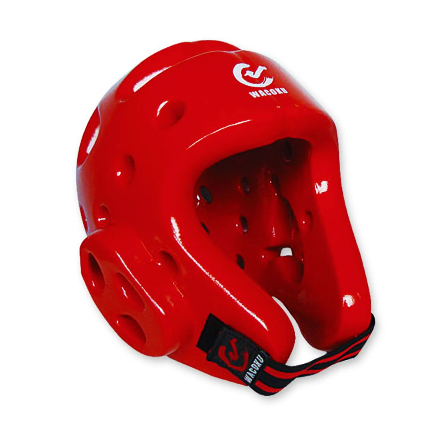 MAR-036A | WT Approved Red Taekwondo Head Guard - Head Guard