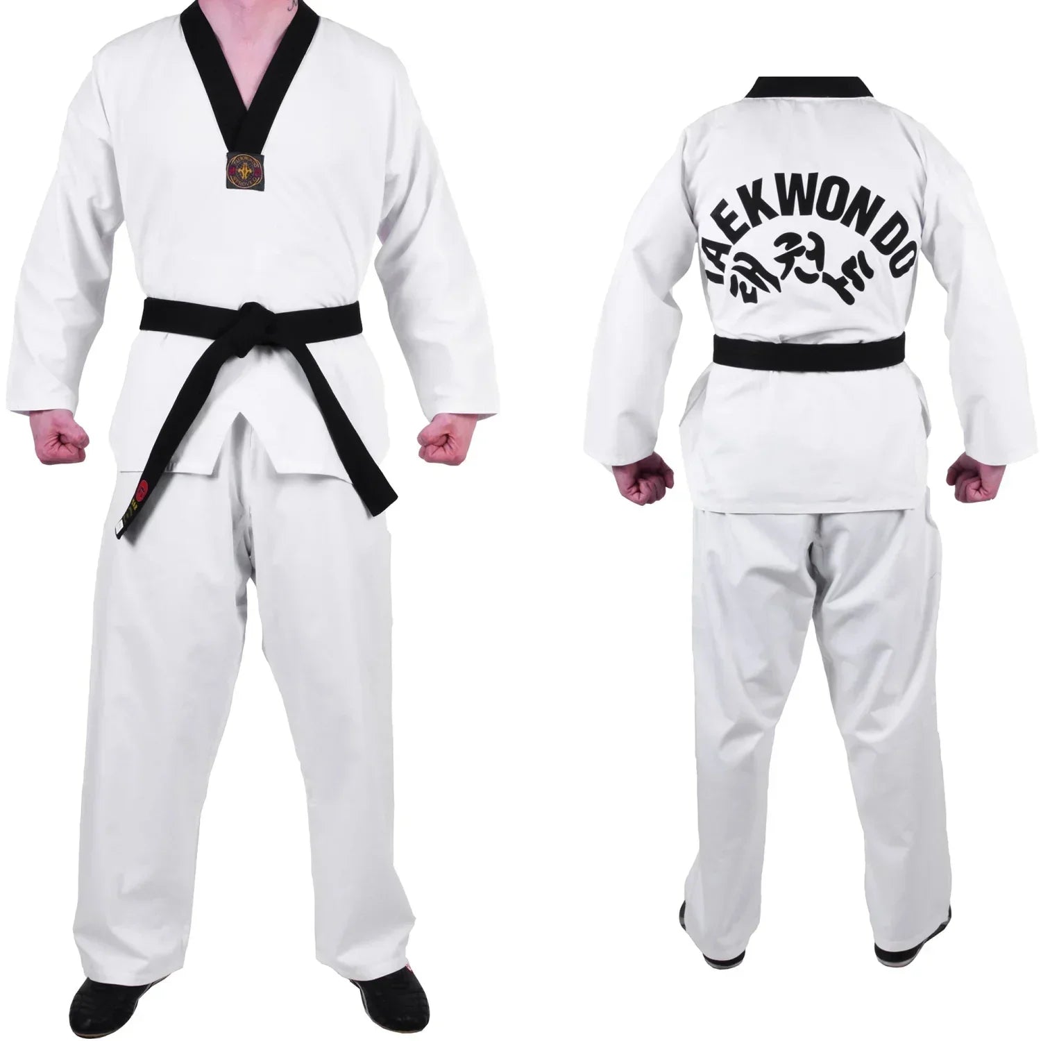 MAR-038B | WT Taekwondo Student Uniform for Students + FREE BELT - Uniforms