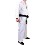 MAR-039 | White ITF Taekwondo Student Uniform + FREE BELT - Uniforms