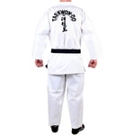MAR-039 | White ITF Taekwondo Student Uniform + FREE BELT - Uniforms