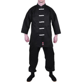 MAR-042 | Black Kung-Fu Uniform For Instructors/Senior Students - Uniforms