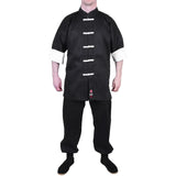MAR-042 | Black Kung-Fu Uniform For Instructors/Senior Students - Uniforms