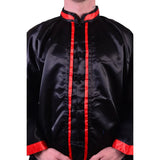 MAR-046A | Black Kung-Fu Wushu Uniform - Uniforms