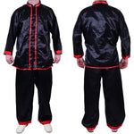 MAR-046A | Black Kung-Fu Wushu Uniform - Uniforms
