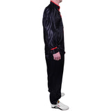 MAR-046B | Black Kung-Fu Wushu Uniform w/ Red Piping - Uniforms