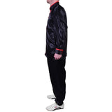 MAR-046B | Black Kung-Fu Wushu Uniform w/ Red Piping - Uniforms