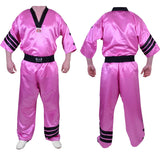 MAR-053B | Pink & Black Freestyle Uniform w/ Stripes/Stars - Uniforms