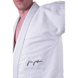 MAR-062B | White Brazilian Jiu-Jitsu Uniform - 480gsm - Uniforms