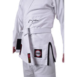 MAR-062B | White Brazilian Jiu-Jitsu Uniform - 480gsm - Uniforms