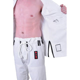 MAR-062B | White Brazilian Jiu-Jitsu Uniform - 480gsm - Uniforms