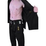 MAR-063B | Black Brazilian Jiu-Jitsu Uniform - 480gsm - Uniforms