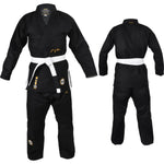 MAR-063B | Black Brazilian Jiu-Jitsu Uniform - 480gsm - Uniforms