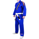 MAR-067 | Blue Designer Jiu-Jitsu Training & Competition Uniform - Uniforms