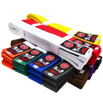 MAR-082 | Brazilian Jiu-Jitsu Ranking Belts Size M0 to M4 (Child Sizes) - Belts