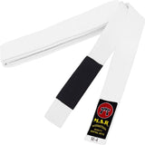 MAR-082 | Brazilian Jiu-Jitsu Ranking Belts Size M0 to M4 (Child Sizes) - White (A) / M0 / Wholesale - Belts