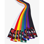 MAR-082 | Brazilian Jiu-Jitsu Ranking Belts Size M0 to M4 (Child Sizes) - Grey & White (K) / M0 / Wholesale - Belts