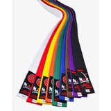 MAR-082 | Brazilian Jiu-Jitsu Ranking Belts Size M0 to M4 (Child Sizes) - Grey & White (K) / M0 / Wholesale - Belts
