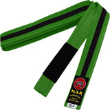 MAR-082 | Brazilian Jiu-Jitsu Ranking Belts Size M0 to M4 (Child Sizes) - Green & Black (R) / M0 / Wholesale - Belts