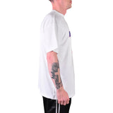 MAR-084F | White Round-Neck Boxing T-Shirt (OD) - T-Shirts