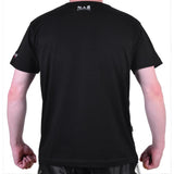 MAR-084K | Black Round-Neck Muay-Thai T-Shirt - T-Shirts