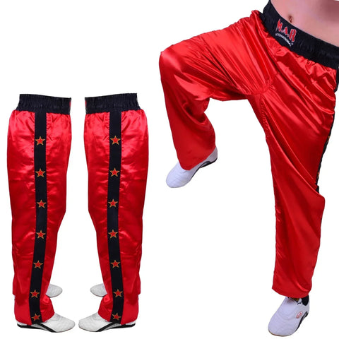 MAR-086A | Red Stripe Freestyle Trouser w/ Stars - Trousers
