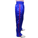 MAR-089B | Full Contact Blue + Red Kickboxing & Freestyle Trousers - Trousers