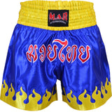 MAR-091A | Blue Kickboxing & Thai Boxing Shorts - Shorts