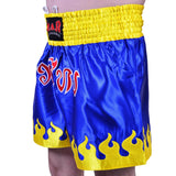 MAR-091A | Blue Kickboxing & Thai Boxing Shorts - Shorts
