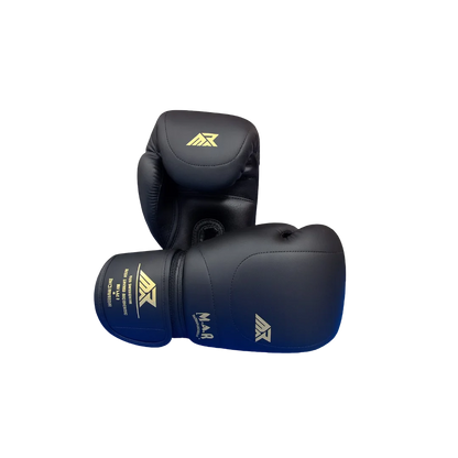 MAR-112D | Black Boxing & Kickboxing Gloves - Gloves