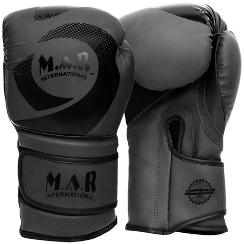MAR-113B | Black Boxing & Kickboxing Competition Gloves - Gloves