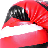 MAR-118D | Red & Black Tiger Print Boxing & Kickboxing Gloves - Gloves