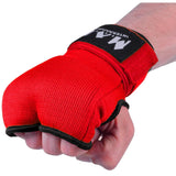 MAR-119B | Red Hand Wrap Mitts w/ Padded Knuckles - Small Accessories