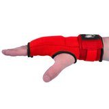 MAR-119B | Red Hand Wrap Mitts w/ Padded Knuckles - Small Accessories