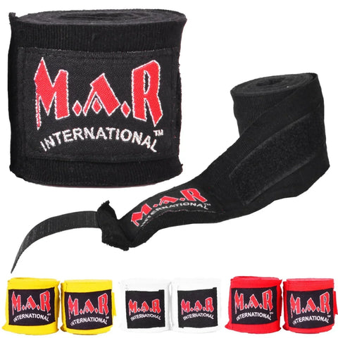 MAR-120B | Black Boxing/Martial Arts Hand Wraps - Small Accessories