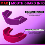 MAR-123B | Purple Gel Mouth Guard/Gum Shield - Small Accessories