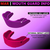 MAR-123B | Purple Gel Mouth Guard/Gum Shield - Small Accessories