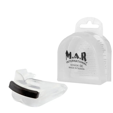 MAR-123C | Clear Double Boxing Mouth Guard/Gum Shield - Small Accessories