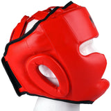 MAR-131A | Genuine Cowhide Leather Head Guard For Competition & Training - Head Guard