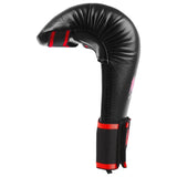 MAR-141A | Black Karate Gloves w/ Moulded Padding - Compact Gloves