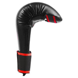MAR-141A | Black Karate Gloves w/ Moulded Padding - Compact Gloves